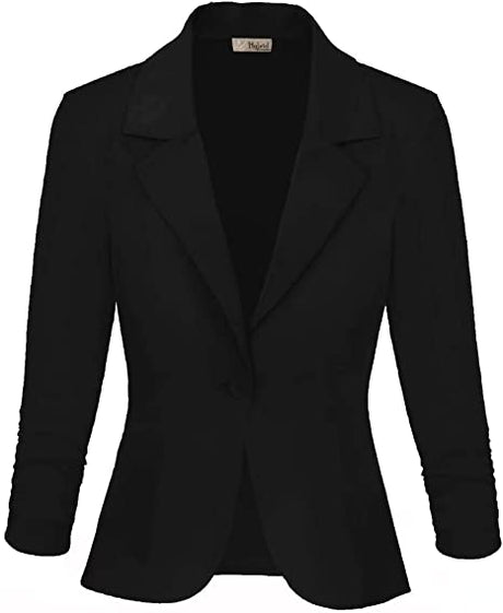 Black Poly Poplin