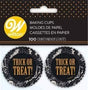Wilton Halloween Mini Baking Cups, Paisley Spooks 100/Pkg