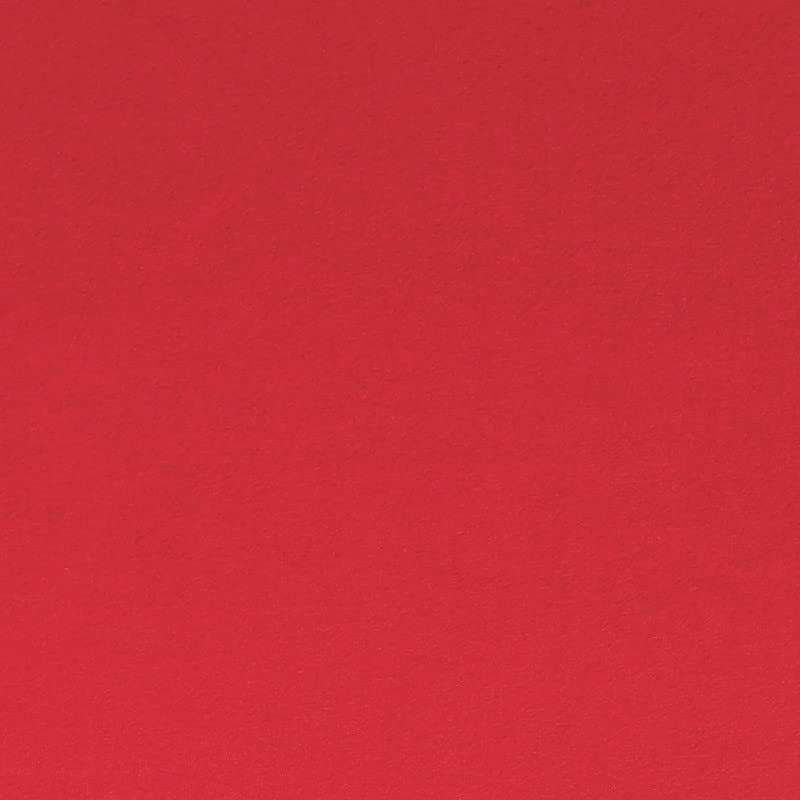 Polyester Spandex Knit Fabric Red DTY Double Brushed