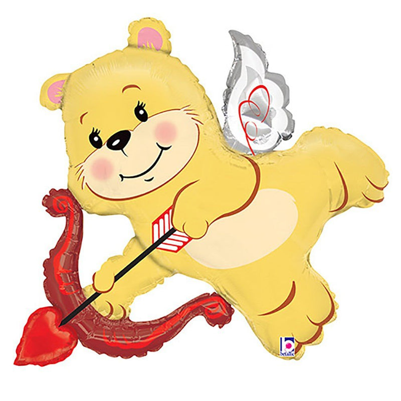 Foil Balloon 42 Inch Cupid Bear
