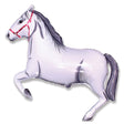 Horse White Foil Balloon 42 Inch