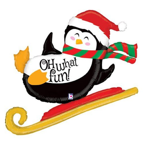 Penguin Foil Balloon 42 Inch Oh What Fun