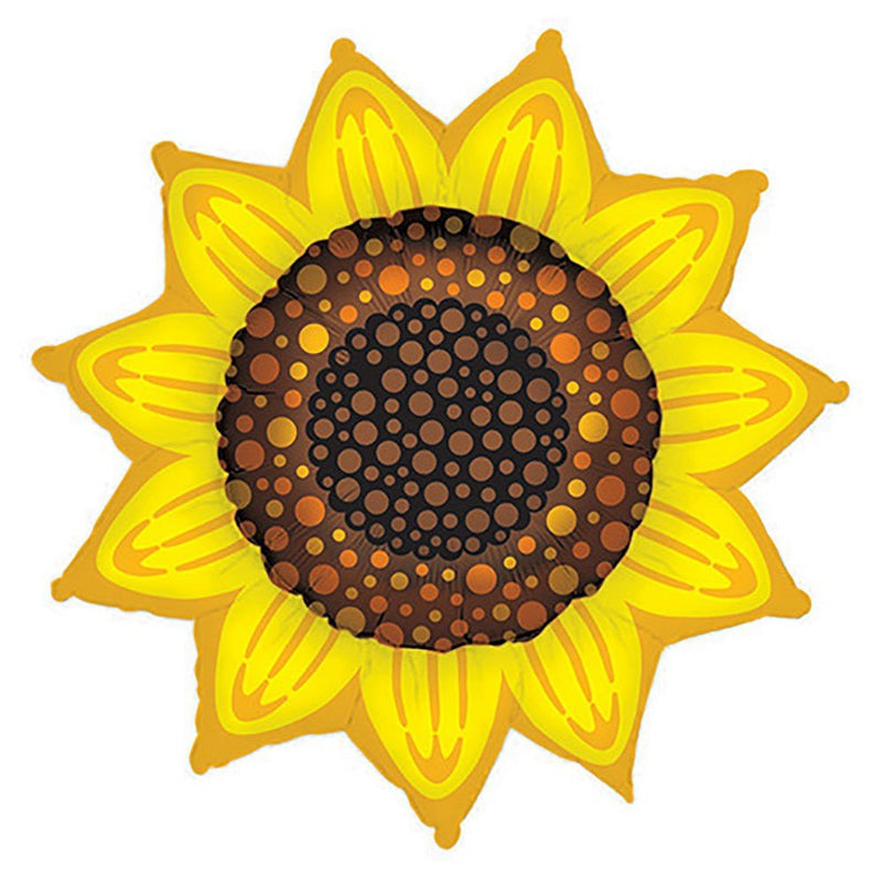 Sunflower Shape Foil Balloon