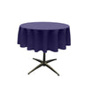 Polyester Poplin Fabric - Seamless Round Tablecloth, 42" Diameter (1 Piece)