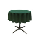 42" Round Polyester Poplin Tablecloth - Solid Color, 42" Diameter (1 Piece)