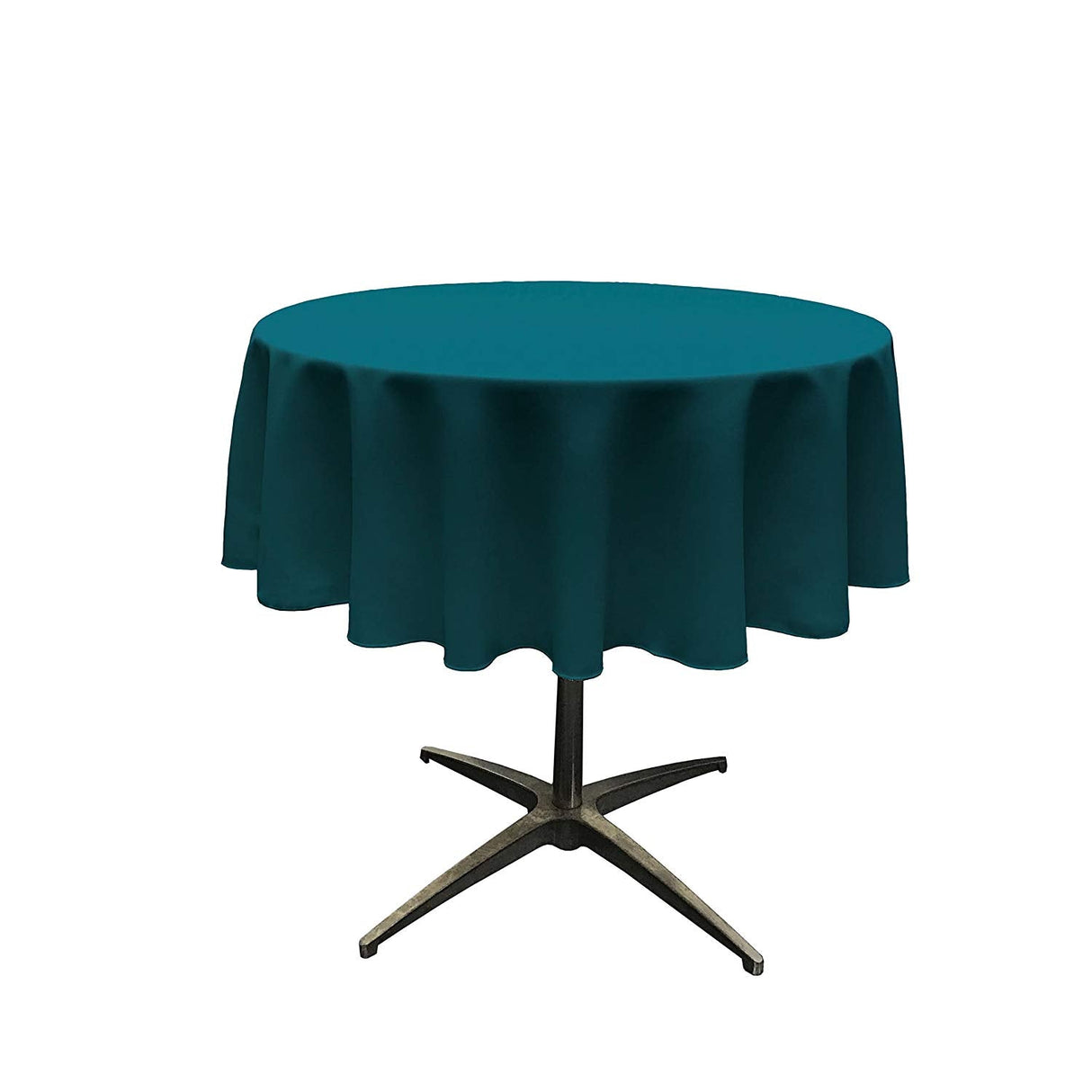42" Round Polyester Poplin Tablecloth - Solid Color, 42" Diameter (1 Piece)