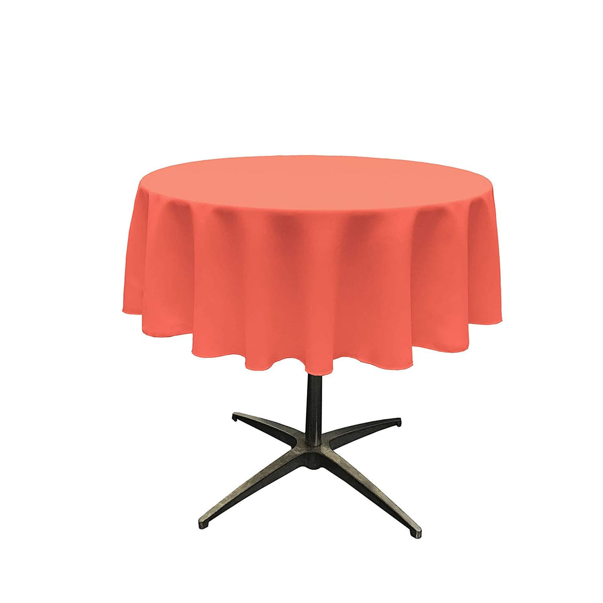 42" Round Polyester Poplin Tablecloth - Solid Color, 42" Diameter (1 Piece)