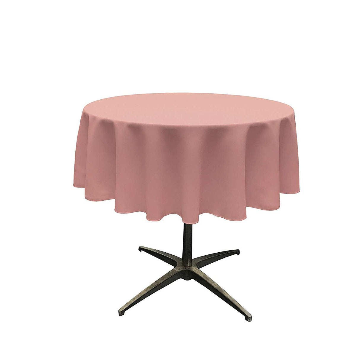 42" Round Polyester Poplin Tablecloth - Solid Color, 42" Diameter (1 Piece)