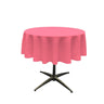 42" Round Polyester Poplin Tablecloth - Solid Color, 42" Diameter (1 Piece)