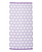 Polka Dot Velour Beach Towel