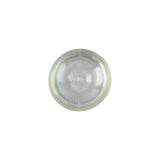 Translucent Dome Shaped Shank Back Plastic Button - 24L/15mm