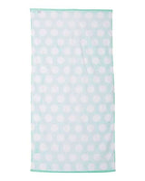 Polka Dot Velour Beach Towel