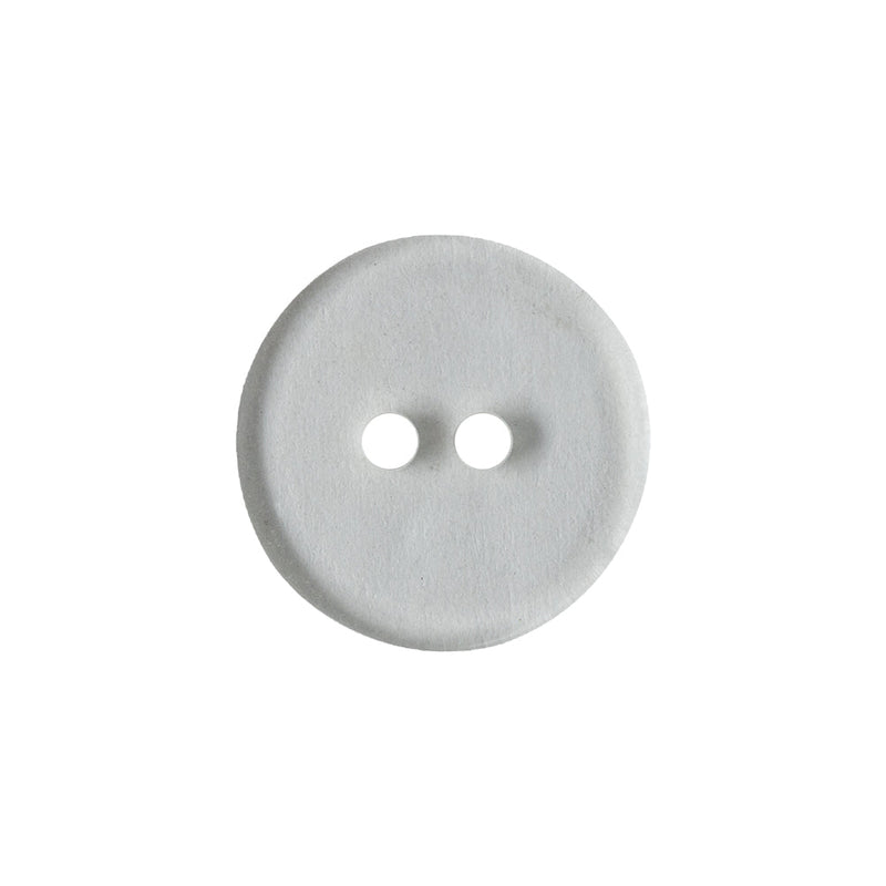 Transparent Smooth Top 2-Hole Plastic Button - 32L/20mm