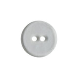 Transparent Smooth Top 2-Hole Plastic Button - 32L/20mm