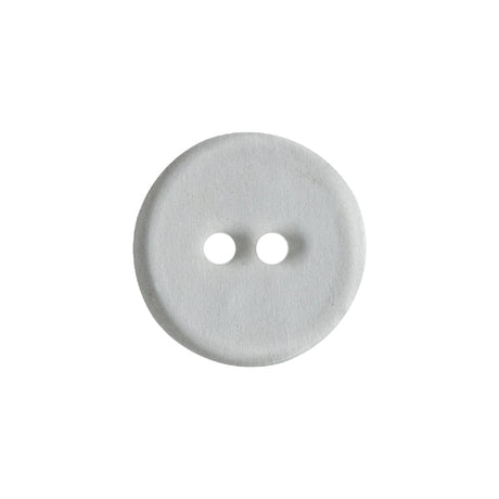 Transparent Smooth Top 2-Hole Plastic Button - 32L/20mm