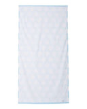 Polka Dot Velour Beach Towel