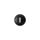Italian Fiery Orange and Black Speckled Iridescent Shank Back Button - 17L/10.5mm