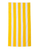 Cabana Stripe Velour Beach Towel