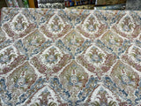 Swavelle Chenille Latham Multi Damask Upholstery Fabric - Multi Damask, 57" Width (1 Yard)