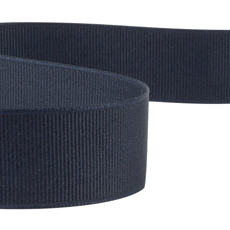 Navy Grosgrain Ribbon - 0.9375"