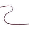 Plum Wine Creped Bias Cut Spaghetti Cord - 0.25"