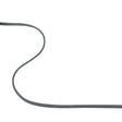 Charcoal Gray Bias Cut Spaghetti Cord - 0.25"