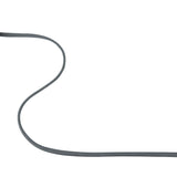 Charcoal Gray Bias Cut Spaghetti Cord - 0.25"