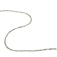 Agate Gray and Off-White Geometric Spaghetti Cord - 0.1875"