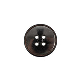 Imported Gunmetal Plated and Silver 4-Hole Copper Button - 28L/18mm