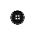Imported Gunmetal Plated and Silver 4-Hole Copper Button - 28L/18mm
