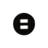 Italian Silver Spider Web Slated Metal Button - 32L/20mm