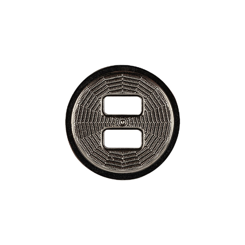 20mm Italian silver spider web metal button for sewing