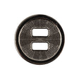 Italian Silver Spider Web Slated Metal Button - 40L/25.5mm