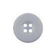 Italian White Casted 4-Hole Nylon Button - 36L/23mm