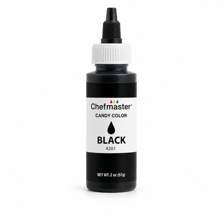 Chefmaster Black Liquid Candy Color, 2 Oz