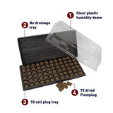 Pop and Grow 135B Flexiplug 72 cell Complete Kit