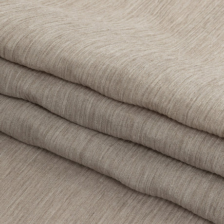 Italian Rose Tan Gauzy Crinkled Viscose Scrim