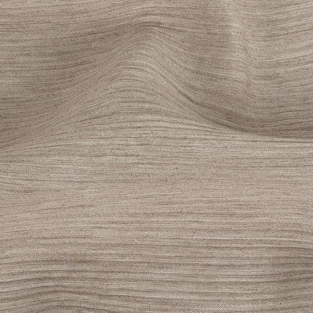 Italian Rose Tan Gauzy Crinkled Viscose Scrim