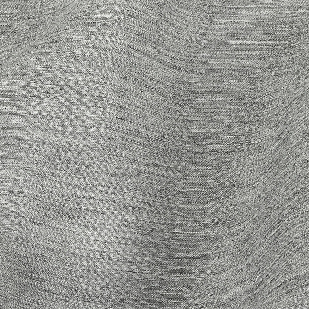 Italian Heathered Gray Gauzy Crinkled Viscose Scrim