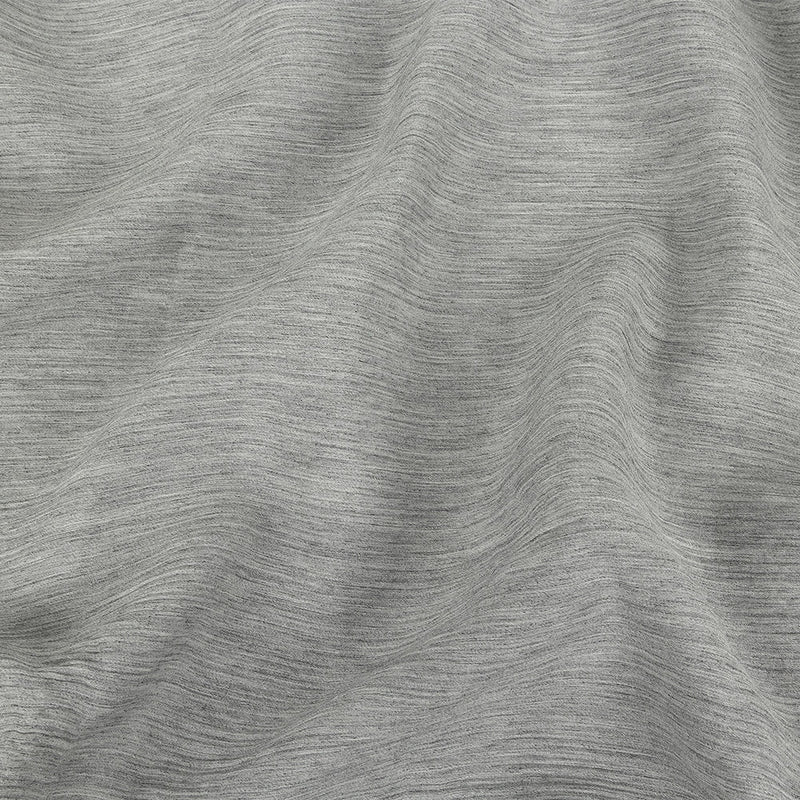 Italian Heathered Gray Gauzy Crinkled Viscose Scrim