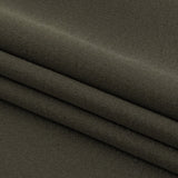 Army Green Satin-Faced Crepe