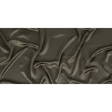 Army Green Satin-Faced Crepe