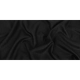 Elko Black Medium Weight Linen Woven