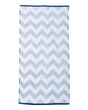 Chevron Velour Beach Towel