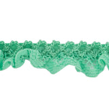 Spearmint Criss Cross Crochet Trimming - 0.625"