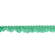 Spearmint Criss Cross Crochet Trimming - 0.625"