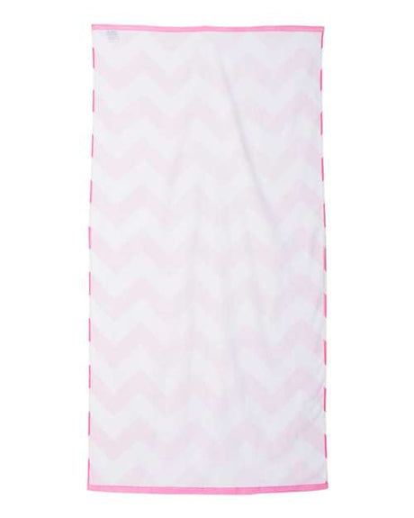 Chevron Velour Beach Towel