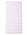 Chevron Velour Beach Towel