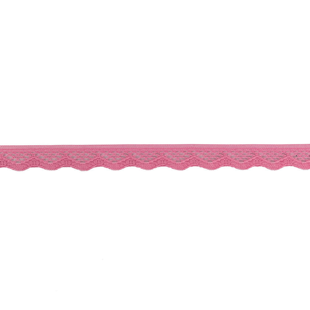 Rosebloom Scalloped Edge Lace Geometric Trimming - 0.5"