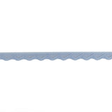 Periwinkle Scalloped Edge Lace Geometric Trimming - 0.5"